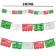 thumbnail image 3 of Adorno de Papel Picado Fiestas Patrias Tricolor 10 Tiras Artemex 5m Durabilidad 3 meses Calado a mano 100% artesanal, 3 of 5