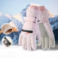 thumbnail image 2 of Men's Women's Ski Snow Gloves with Touchscreen Compatible, Warm Winter Gloves for Cycling Running Hiking Outdoor Sports, 2 of 9