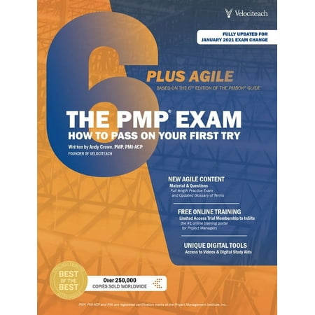 Test Prep: The Pmp Exam : How to Pass on Your First Try (Edition 6) (Paperback)