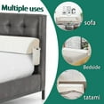 Jakoola Queen Size 60"x 8"x 6" Bed Wedge Pillow Stopper Mattress Filler