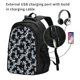 thumbnail image 2 of Balery Flower Mochila con carga USB para hombre y mujer - Mochila impermeable y antirrobo para laptop con puerto USB para viajes, trabajo, 2 of 7