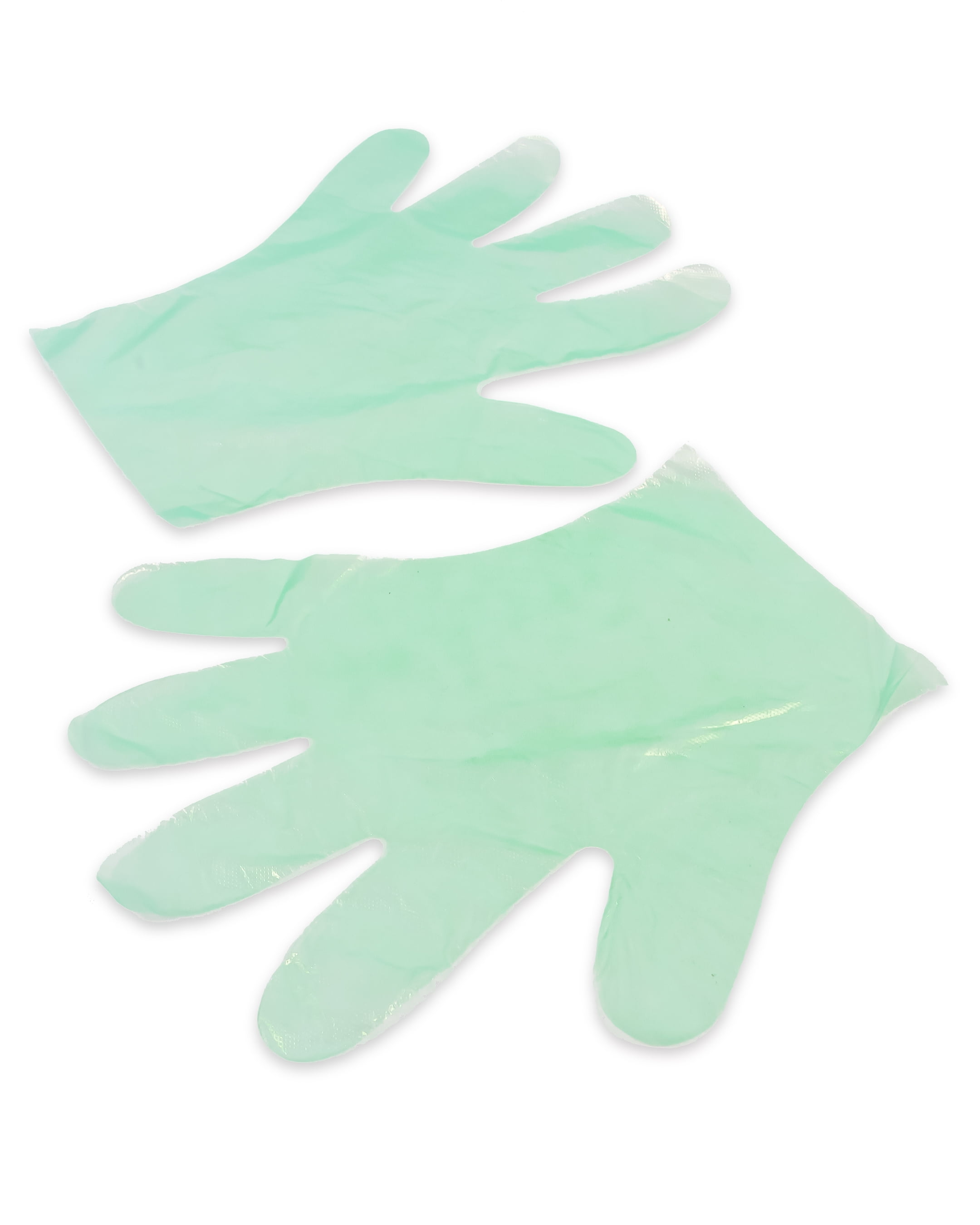Camco Durable All Purpose RV and Camper Disposable Sanitation Gloves | Ideal in Wet or Dry Conditions | Green Non-Latex Gloves | 100 Pack (40285)