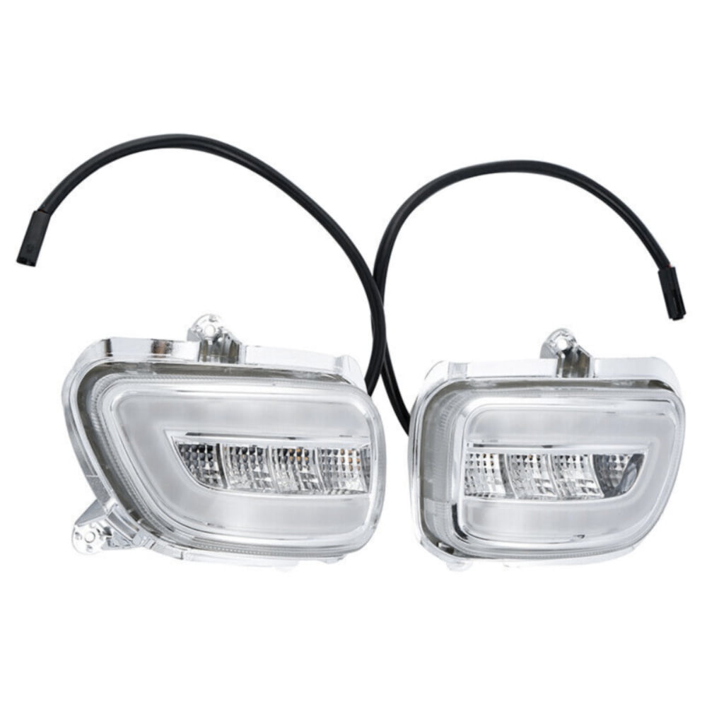 Front LED Turn Signals Clear Lens Fit For Honda Goldwing GL 1800 GL1800 0117 US