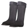 thumbnail image 4 of KLKCMS 1 Pair Boot Liners Coldproof Warm Thermal for Rain Shoes Fishing Backpacking 40 Black, 4 of 9