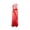 Orange, variant on European and American style 2026 summer new high-end elegant sexy strapless slim-fit long vacation dress