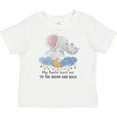 thumbnail image 3 of Inktastic My Auntie Loves me to the Moon and Back Elephant Family Boys or Girls Baby T-Shirt, 3 of 5