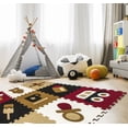 thumbnail image 4 of Matney Kids Interlocking Puzzle Carpet Mat, Includes 9 Interlocking Tile Pieces, 4 of 10