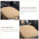 thumbnail image 3 of UPGRATOR 1Ud Cojín De Asiento De Auto Plush Beige Ergonómico Plegable Para Conducir Y Oficina, 3 of 6