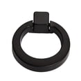 thumbnail image 1 of AMLESO 10X Poignée de Porte Circulaire Tirer Boutons de l'Armoire Noir, 1 of 8