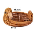 thumbnail image 2 of Rattan Storage Basket, Animal Shape Wicker Bin for Home Organizer, Woven Basket for Vegetable Storage, Decorative Animal Basket for Kitchen, Lightweight Imitation Rattan Basket, 2 of 5