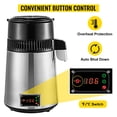 thumbnail image 4 of SIHAO 1 Gallon/4 L Water Distiller Machine, 750W Countertop Pure Distilled Water Maker Machine with w/BPA Free Plastic Container for Home Kitchen, 4 of 12
