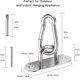 thumbnail image 3 of Ceiling Hook, 450kg Capacity Heavy Duty Ceiling Wall Mount Hook 304 Stainless Linglai, 3 of 4