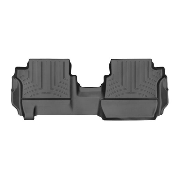 WeatherTech Custom Fit FloorLiners compatible with 2018-2023 Ford Transit Connect - 2nd Row, Black