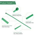 thumbnail image 4 of Uxcell Cable Zip Ties, Plastic Nylon Ties Wraps, Self-Locking Wire Cord Management for Home, Office, Workshop Green 3.6mmx300mm, 4 of 7