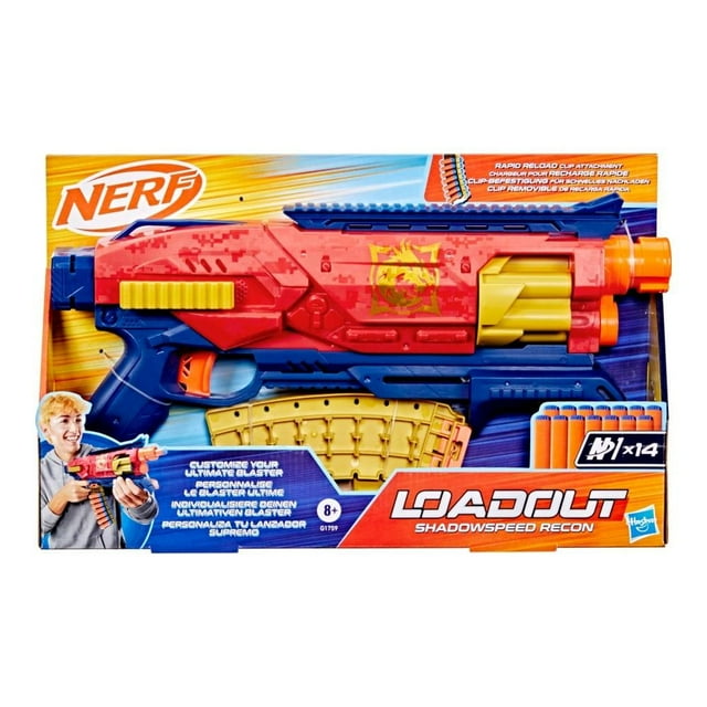 Lanzador Hasbro Nerf Series Loadout Shadowspeed Recon