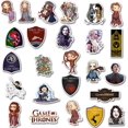 thumbnail image 2 of Game of Thrones Stickers Funny 50 Pack for Water Bottles, Waterproof Laptops Sticker Vinyl Decal Sticker for Phone, Computer, Hydro Flasks, Cars, Bicycles (Game of Thrones), 2 of 6
