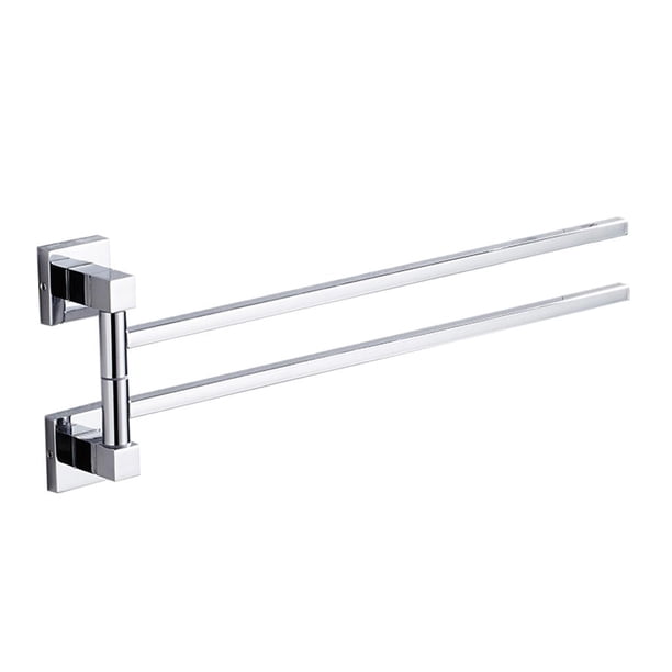 Toallero con toalleros giratorios de 2/3/4" toallero accesorios de baño 43x14.3cm