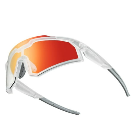 ROCKBROS Photochromic Cycling Sunglasses Unisex, UV Protection Road/Mountain Bike Clear Sports Glasses