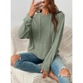 thumbnail image 2 of Cuteduck Womens Hoodies Long Sleeve Drawstring Jumpers Sweatshirt with Pockets Casual Pullover Tops S-XXL, 2 of 5