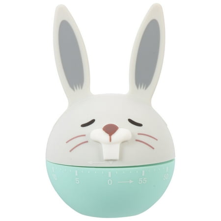 

BESTONZON Cute Rabbit Timer Mechanical Kitchen Timer Manual Countdown Timer Cartoon Kitchen Timer