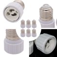 thumbnail image 2 of WORGEOUS 6 uds E27 portalámparas a GU10 adaptador de portalámparas convertidor transversor portalámparas Adoaper para el hogar (blanco), 2 of 7