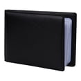 thumbnail image 5 of Black Leather Professional Business Card Holder Organizer, 180 Pcs Large Capacity PU Name Credit Cards Booklet, Durable Credit Card ID Case/Holder for Men & Women, 1Pc, Easy to Use(Black,7.1x3.9"), 5 of 9