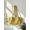 Bright yellow, variant on Woven Tote Bag for Women, Large Capacity Summer Beach Shoulder Handbag