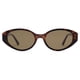 thumbnail image 2 of Gafas de Sol SOJOS Retro Ovaladas Polarizadas para Mujer UV400 Marrón, 2 of 6