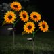 thumbnail image 1 of Luces Girasol Solar Jardín Al Aire Libre Tres Cabezas Linternas Decorativas L, 1 of 2