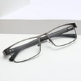 thumbnail image 1 of Gafas de lectura para personas mayores, gafas de lectura de moda para personas mayores, montura óptica de metal para gafas de lectura., 1 of 5