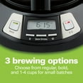 Hamilton Beach Programmable Coffee Maker, 12 Cup, Black with Stainless