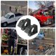thumbnail image 3 of Offroad Shovel Mount Bar Clamp Rubber Clamp Mount Fire Extinguisher Holder Off-Road Tool Grip Shovel Mount Adjustable For Cars, 3 of 5