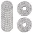 thumbnail image 3 of Paquete de 12 Almohadillas de Trapeador Lavables para L10S /L10/ L20 / L30/ X30/ X2 Omni/ T20 Omni/ T10 Omni/ X1 Omni, 3 of 5