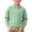 Mint Green, variant on Boys and Girls 1/4 Zip Long Sleeve Polos Shirt Solid Color Pullover for School & Casual Wear (Sizes 3-15)