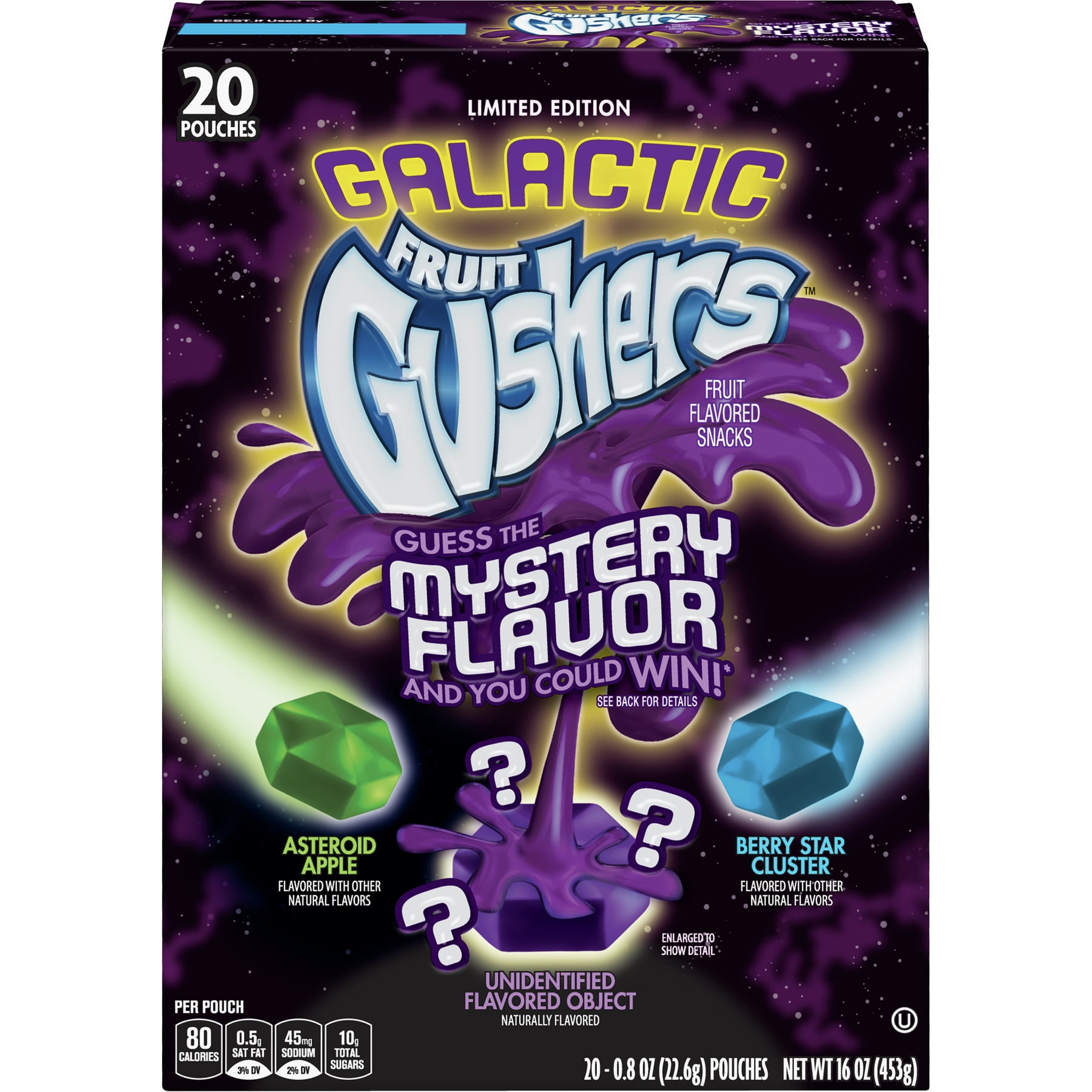 Gushers Galactic Fruit Flavored Snacks 6 Count Deal BrickSeek