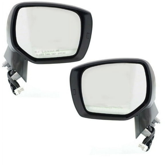 For 13-14 XV Crosstrek Rear View Mirror Assembly Power w/Turn Signal Set Pair