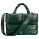 thumbnail image 1 of Bolso acolchado para mujer gran capacidad color sólido ligero bolso de viaje diario para mujer, 1 of 9