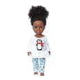 thumbnail image 1 of Baby Toy HUOGUO, pelo rizado africano negro, 35 cm, de vinilo, 1 of 1