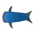 thumbnail image 2 of Shark Tails Mermaid Blanket blue/ light blue, 2 of 3