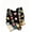 Black, variant on Vintage Crossbody Bag with Contrasting Floral Pattern, Handmade Crochet Purse, Boho Shoulder Bag with Granny Square Strap