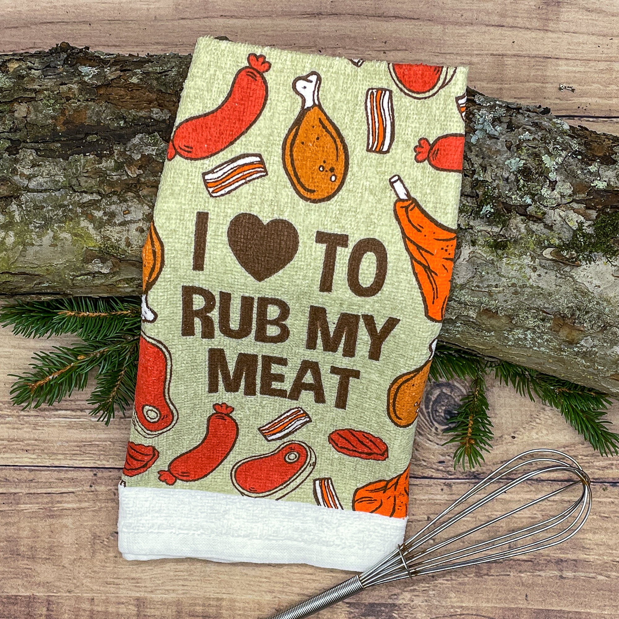 When In Doubt Pull It Out 18x24 Inch, Funny Kitchen Towel With Saying