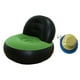 thumbnail image 5 of Sofá inflable de ocio, suave, multifuncional, portátil, para el hogar. Negro y verde, 5 of 9