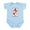 Sky Blue, variant on CafePress - Happy Christmas Krampus Body Suit - Baby Light Bodysuit, Size Newborn - 24 Months