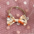 thumbnail image 4 of larppty Toddler Baby Halloween Outfit Girl Ghost Pumpkin Long Sleeve Cardigan and Sleeveless Dress Festival Clothing Sets(6-9 Months,Orange), 4 of 7
