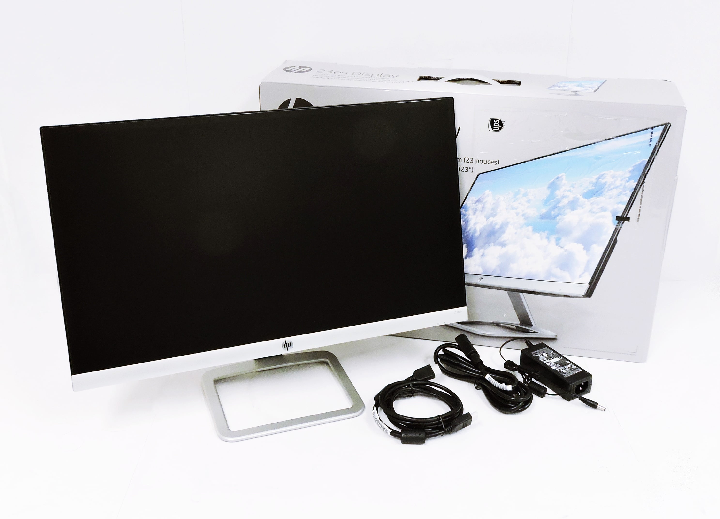 Refurbished HP 23es 23" IPS LED Full HD Monitor 1920 x 1080 7ms VGA
