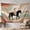 C, variant on XaaKee Tapestry Wall Hanging, Equestrian Minimal Sage Tapestry, High-Quality Polyester Large Tapestry, 60x40Inch