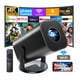 thumbnail image 1 of Proyector P30 Pro Mini LED WiFi Bluetooth Android 12 10000lm 1280x720px Modelo Negro, 1 of 4