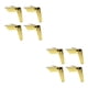 thumbnail image 3 of Patas de muebles Cateissary 4 piezas Metal Oro titanio 10cm 2Conjunto, 3 of 6