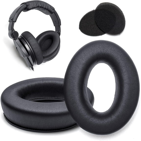 Lambskin HD280 Replacement Ear Pads Compatible with Sennheiser HD280 Series HD280 Pro HD281 HMD280 HMD281 - Soft Real Leather with Slow Rebound Memory Foam Premium Comfort