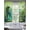 Green, variant on Funny Dinosaur Sheer Curtains 45 Inch Length 2 Panels Set, Playing Guitar Palm Tropical Green Silhouette Voile Window Treatment Rod Pocket Small Kitchen Curtains Drapes for Bedroom 52"x45"x2